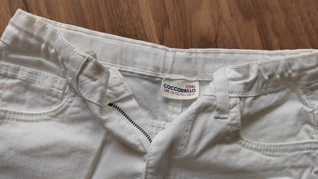 Coccodrillo biele kraťase veľ.č. 146 cm, coccodrillo,146