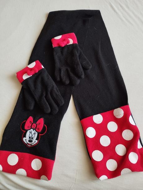 Set šaľa+rukavicky, disney,110