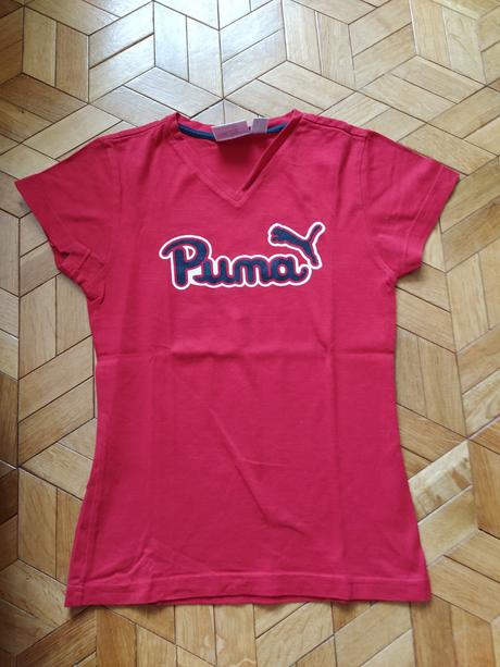 Červené tričko., puma,xs