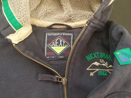 Mikina zn. next s kapucnou, next,116