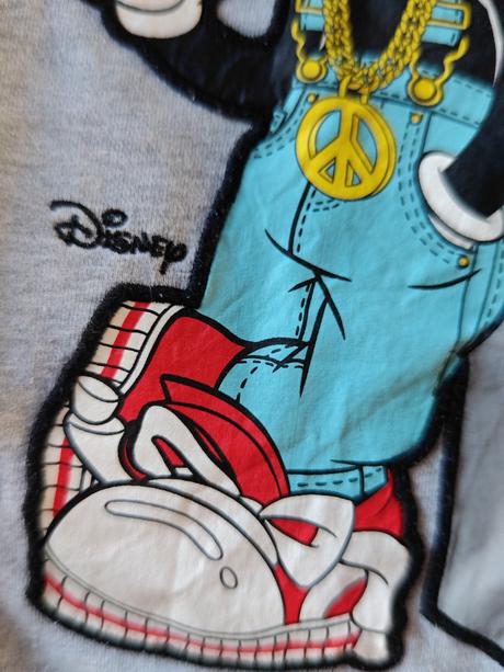 Moschino mickey perfektná štýlová mikina, moschino,s