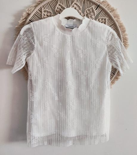 Čipkovaný elastický top reserved, reserved,xs