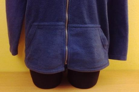 Dámska fleesová mikina s kapucňou, s