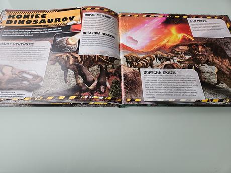Kniha dinosaurus 3d,