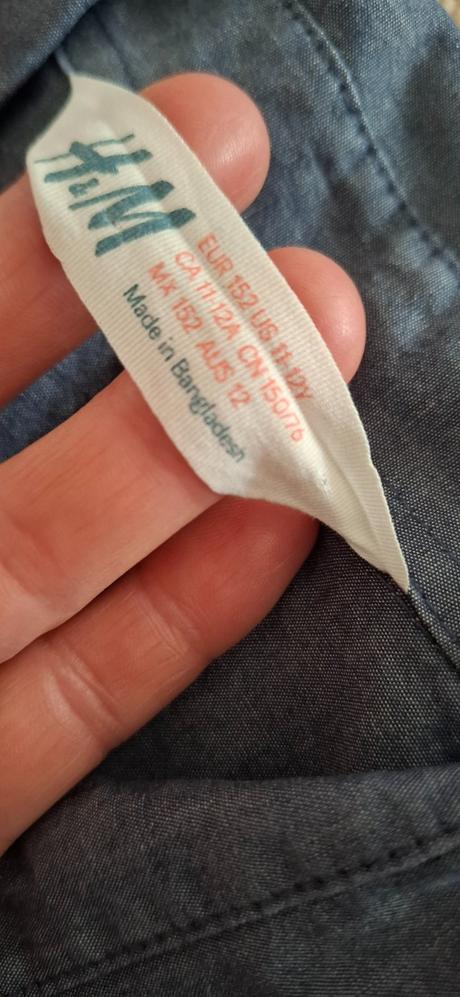 Košeľa, h&m,152