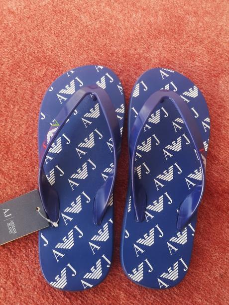 Armani jeans pánske žabky veľkosť 44, armani,44