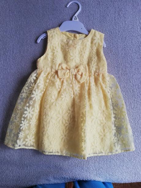 Žlté šaty, 80 / 86