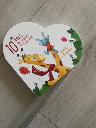 Kniha kamilka a grétka 10 vecí ktoré sa mi na tebč,