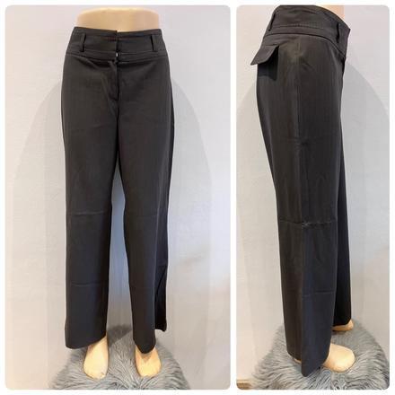 Dámske elegantné pásikavé nohavice (12), next,xl