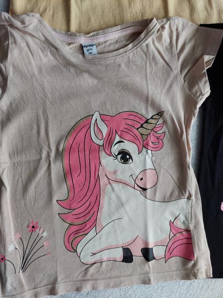 Tričká krátky rukáv, h&m,110