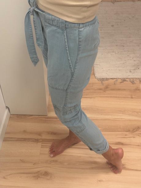 Nohavice po kotniky, h&m,xs