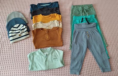 Prechodné oblečenie 86 balík, 86–98