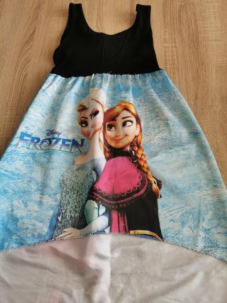 Šaty frozen, disney,140