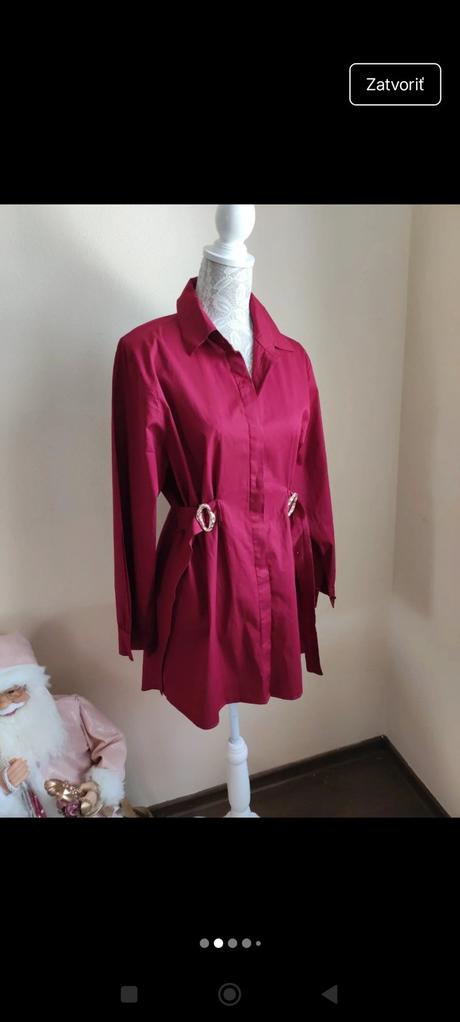 Dámska predĺžená košeľa, 