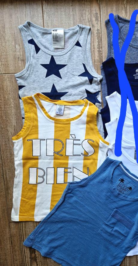 Tielka 3ks 110-116, h&m, lindex, zara, lindex,110