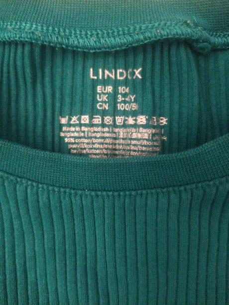 Rebrované tričko, lindex,104