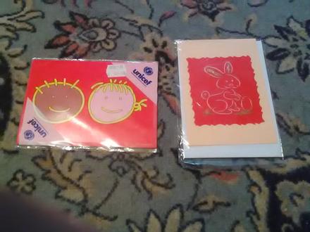 Zatváracie pohľadnice- nové + obálky, 