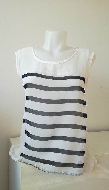 Pásikavá blúzka, m