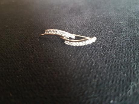 Nausnice postriebrene,