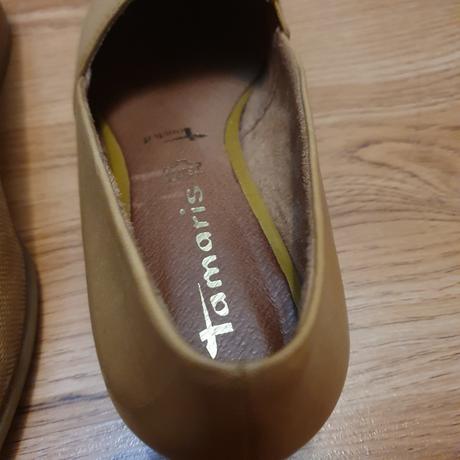 Topánky kožené, tamaris,38