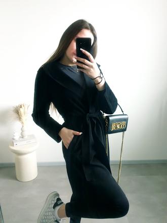 Zara čierny kabátik s, zara,s