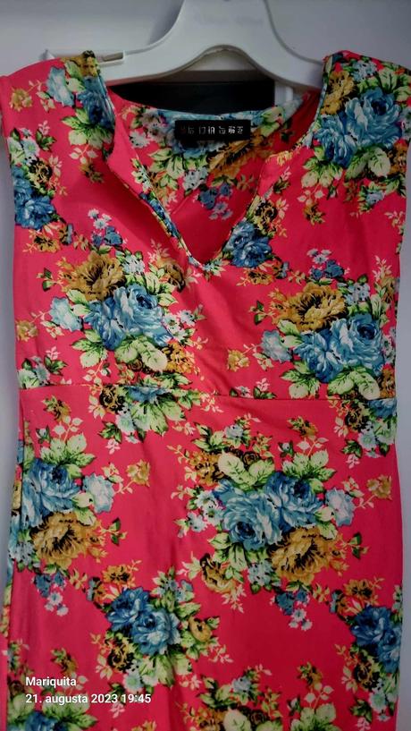 Kvetinkove saty elasticke s/m, s