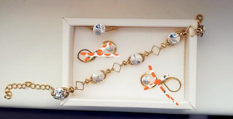 Swarovski set, swarovski