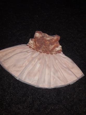 Detské slávnostné šaty, f&f,62