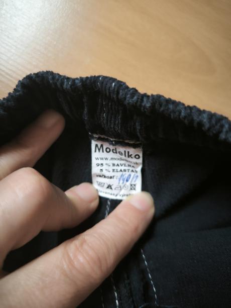 Menčestráky modelko, h&m,140