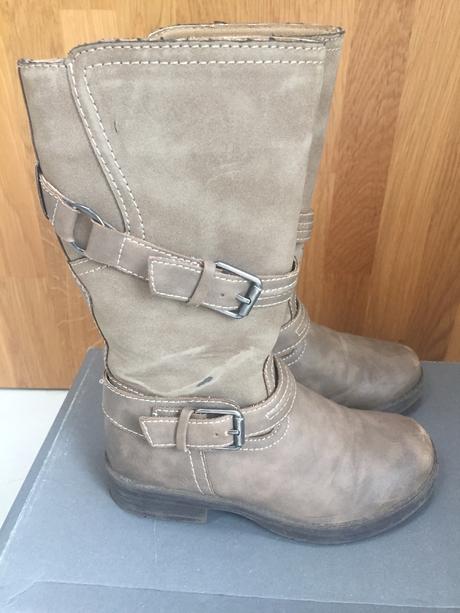 Hnedé čižmičky, cupcake,26