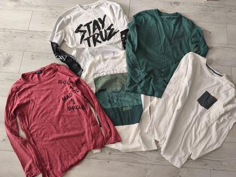 Balík tričiek s dlhým rukávom, 164