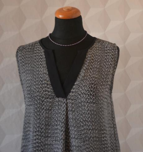 H&m blúzka bez rukávov, veľ. xs/34, h&m,xs