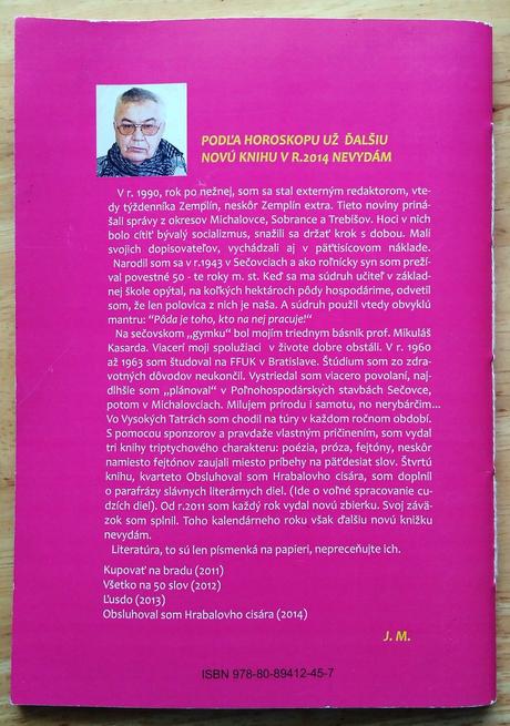 Obsluhoval som hrabalovho cisára , jozef madár , 