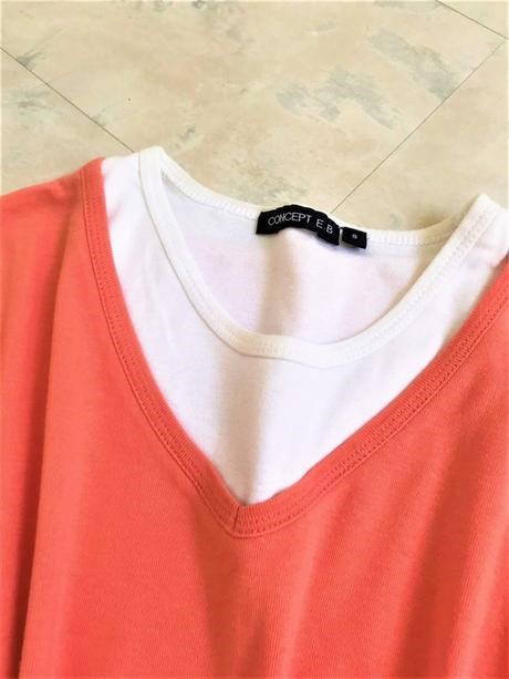 Bavlnené vrstvené tričko, l