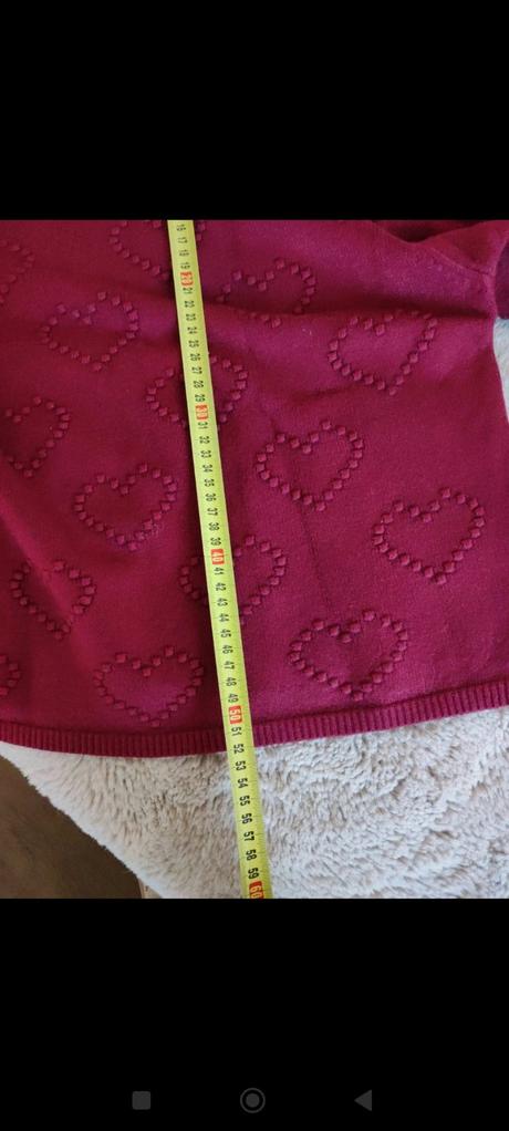 Dámsky sveter deep pink, 