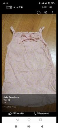 Šaty letné, 98