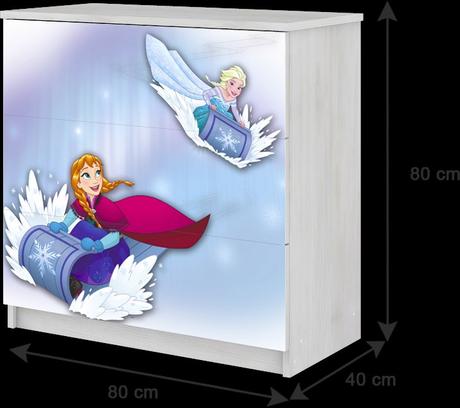 Detská komoda disney,