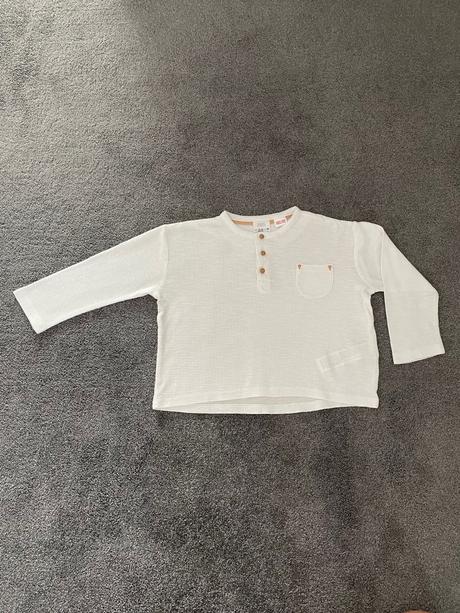 Tričko s vafľovým vzorom, zn. zara, v. 86, zara,86