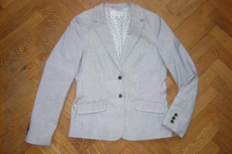 Prúžkované sako, h&m,40