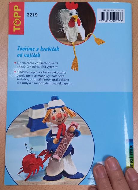 Tvorenie z krabiciek od vajec,