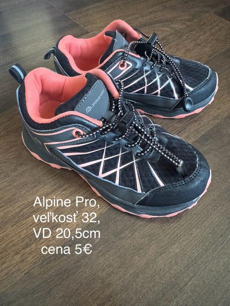 Trekingové topánky, alpine pro,31