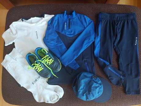 Športové oblečenie na futbal, 104–116