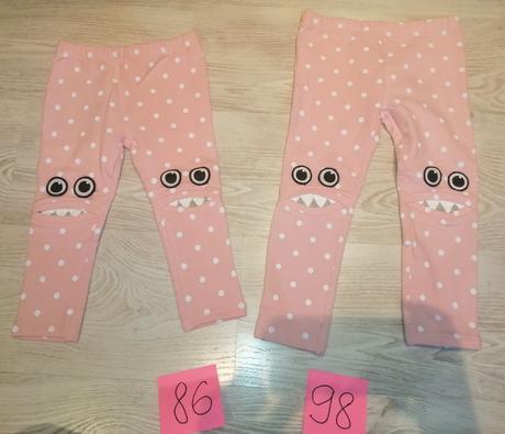 Tepláky /legíny veľ. 86 a 98 zn. zombi, 86