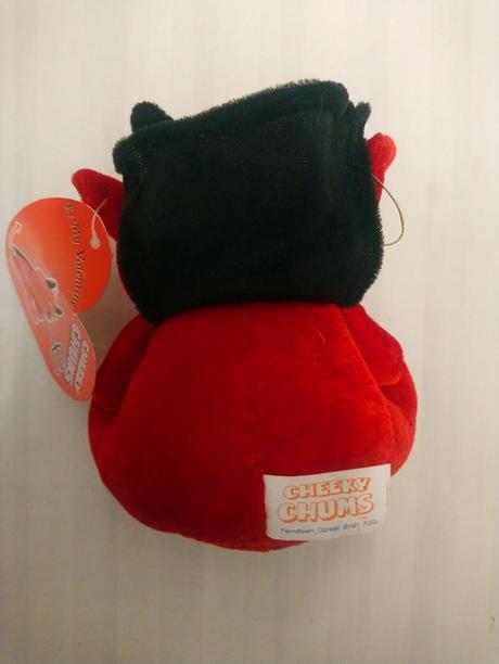 Valentínsky darček pre dospelých, plyšový čertík, 