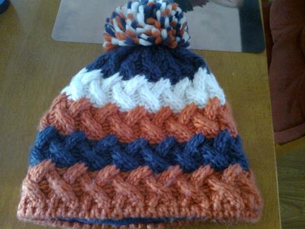 Teplá čiapka, lupilu