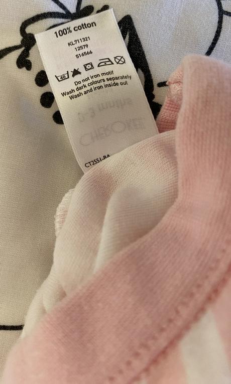 Bavlnené pásikové body s potlačou cherokee v. 62, cherokee,62