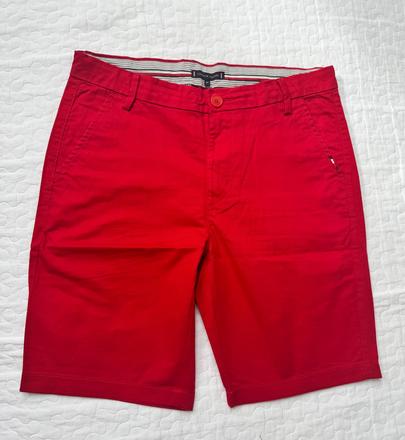 Kratasy tommy, cervene, 164, tommy hilfiger,164