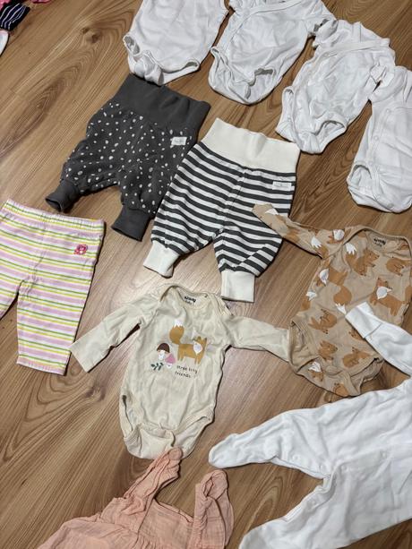 Nové novorodenecké oblečenie, 50–62