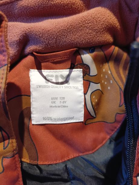 Zimný overal kombinéza lindex 128, lindex,128