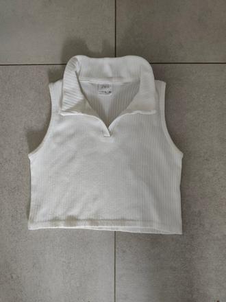 Dievčenské bavlnené tričko, zara,146